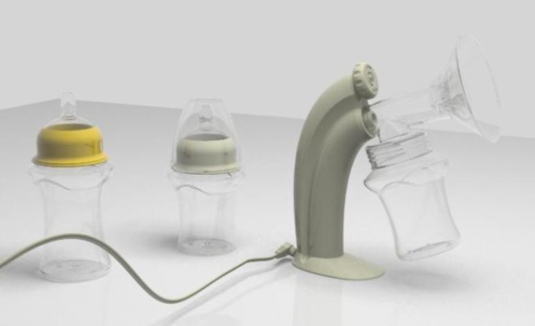 Projekt koncepcyjny elektrycznego laktatora oraz butelek do karmienia niemowląt